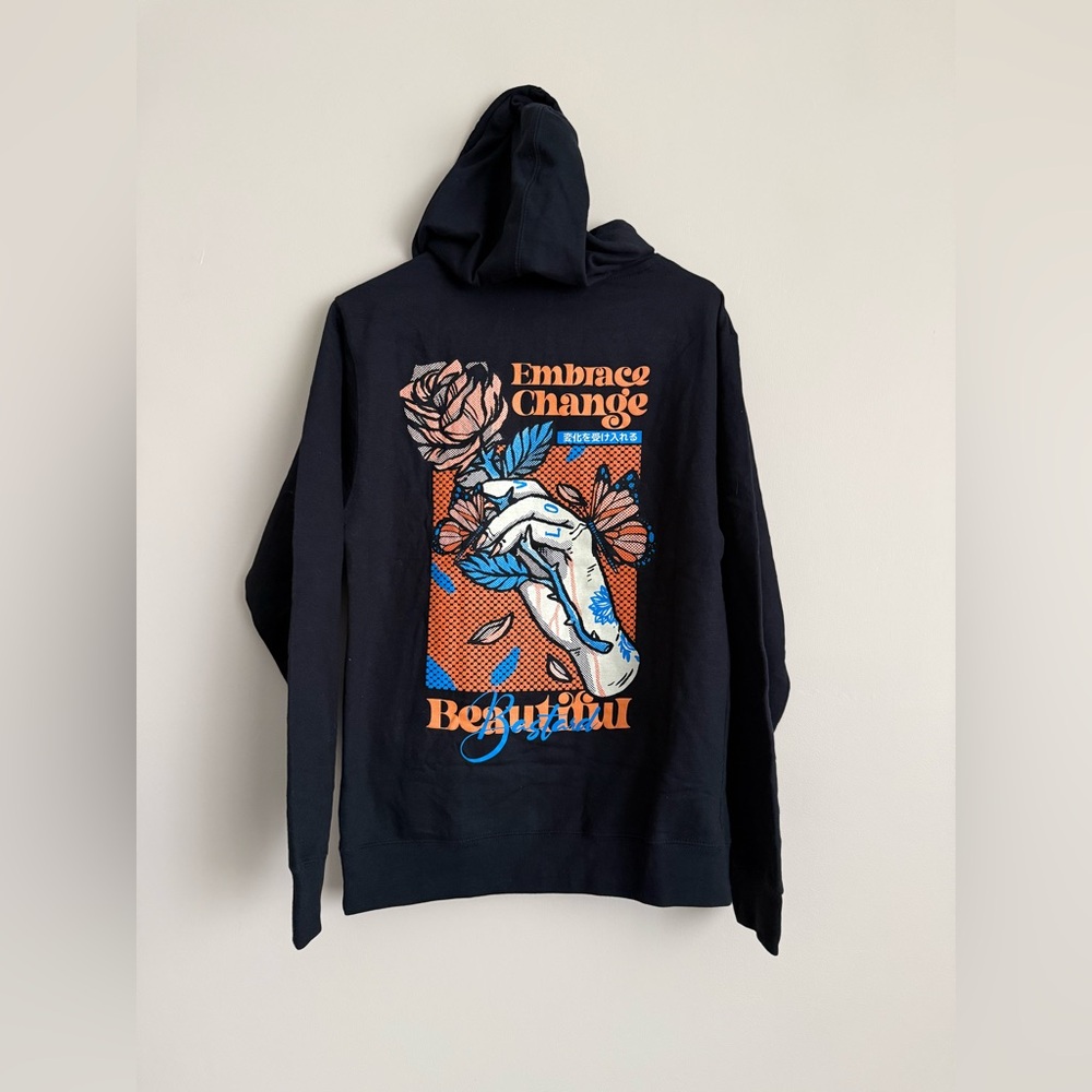 Beautiful Bastard Black Hoodie Adult XS NWOT